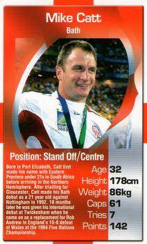 2003 Top Trumps England Rugby Heroes #NNO Mike Catt Front